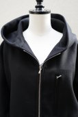 画像2: BOWTE　<br />WOOL MELTON HOODED BLOUSON　<br />col.BLACK (2)