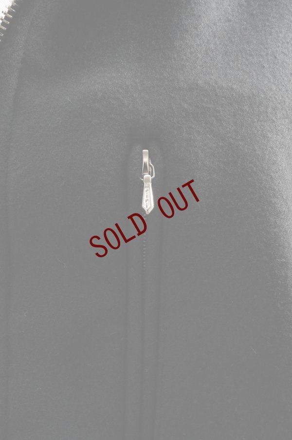 画像3: BOWTE　 WOOL MELTON HOODED BLOUSON　 col.BLACK