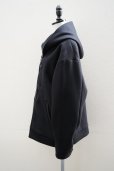 画像5: BOWTE　 WOOL MELTON HOODED BLOUSON　 col.BLACK