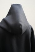 画像8: BOWTE　 WOOL MELTON HOODED BLOUSON　 col.BLACK