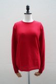 画像1: 再入荷   eleven 2nd   Round Neck Jumper  col.Red (1)