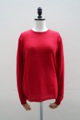 画像1: 再入荷  <br />eleven 2nd  <br />Round Neck Jumper <br />col.Red (1)