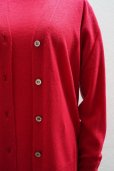 画像12: 再入荷  eleven 2nd   Elbow Patch Cardigan  col.Red