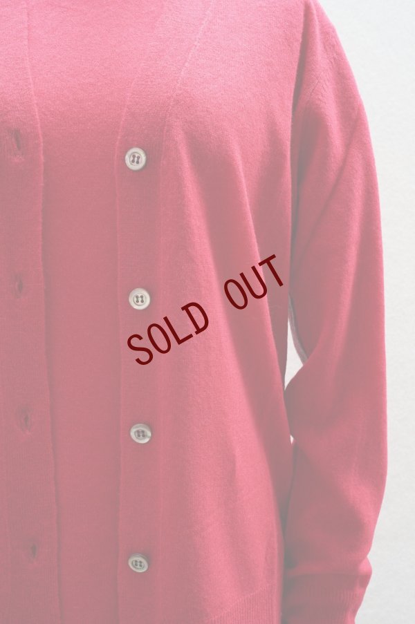画像12: eleven 2nd　 Cashnere no.2　 Elbow Patch Cardigan　 col.Red