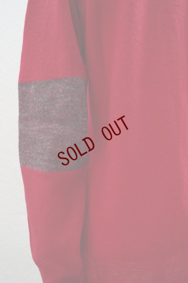 画像6: eleven 2nd　 Cashnere no.2　 Elbow Patch Cardigan　 col.Red