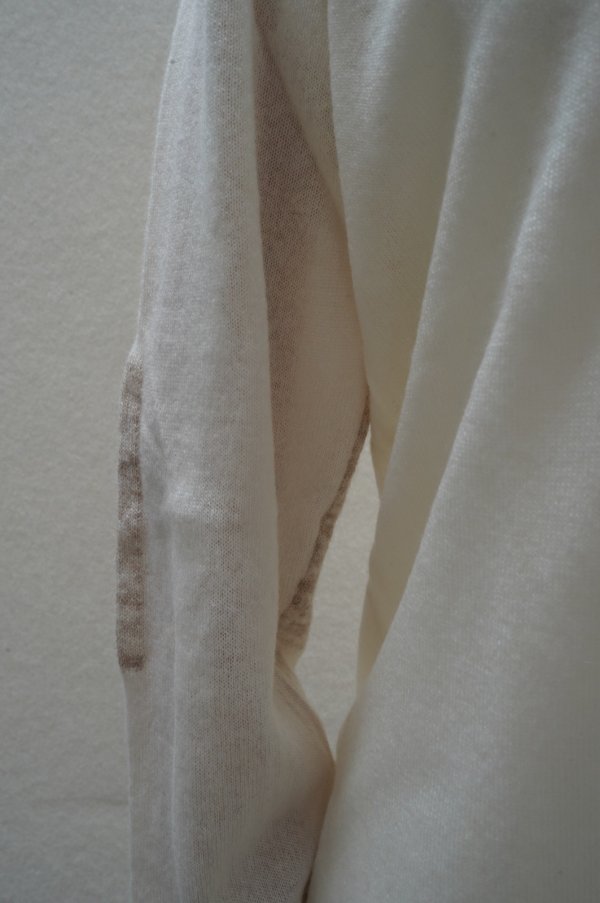 画像6: eleven 2nd　 Cashmere no.2　 Elbow Patch Cardigan　 col.White
