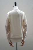 画像1: eleven 2nd  <br />Elbow Patch Cardigan <br />col.White (1)