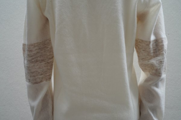 画像2: eleven 2nd   Elbow Patch Cardigan  col.White