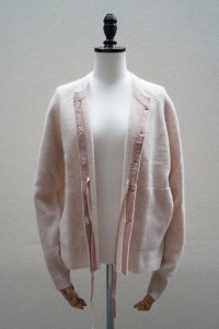 eleven 2nd   Cardigan with Ribbon  col.Pale Pink