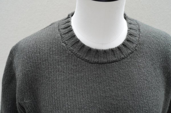 画像2: eleven 2nd   Round Neck Sweater  col.Olive