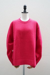 eleven 2nd   MENS  Round Neck Sweater  col.Pink