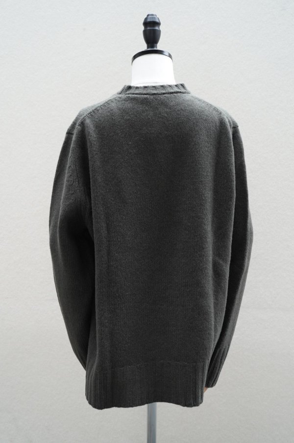 画像4: eleven 2nd   MENS  Round Neck Sweater  col.Olive