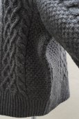 画像5: TENNE HANDCRAFTED MODERN　 VOLUME SLEEVE ALAN KNIT PULLOVER　 col. CHARCOAL