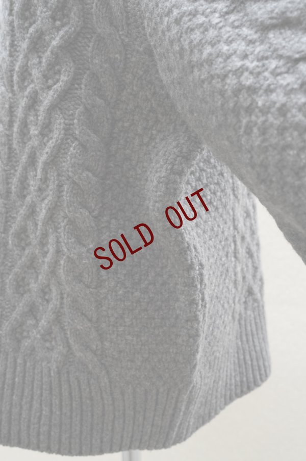画像5: TENNE HANDCRAFTED MODERN　 VOLUME SLEEVE ALAN KNIT PULLOVER　 col. CHARCOAL