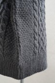 画像6: TENNE HANDCRAFTED MODERN　 VOLUME SLEEVE ALAN KNIT PULLOVER　 col. CHARCOAL