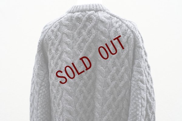 画像9: TENNE HANDCRAFTED MODERN　 VOLUME SLEEVE ALAN KNIT PULLOVER　 col. CHARCOAL