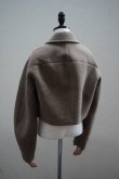 画像8:  AURALEE　 SPONGE WOOL MELTON SHORT BLOUSON　 col. TOP BROWN (8)