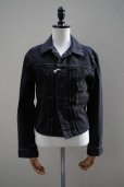 画像1: TANAKA　<br />THE JEAN JACKET　<br />col.BLACK (1)