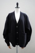 画像1: Oblada　<br>BLUES CARDIGAN　<br>col.BLACK (1)