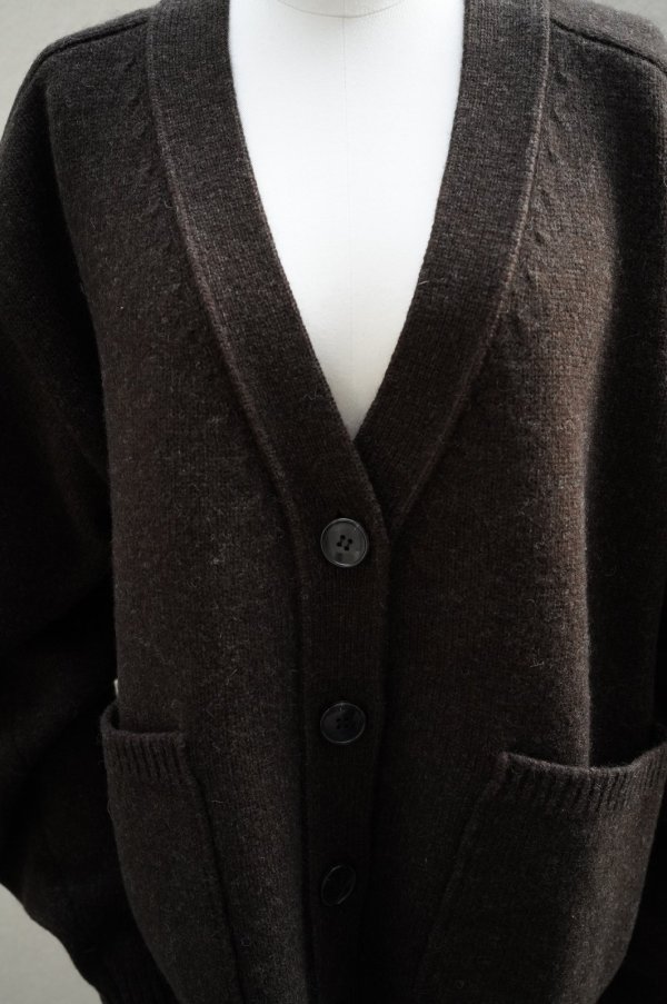 画像2: Oblada　 BLUES CARDIGAN　 col.BROWN