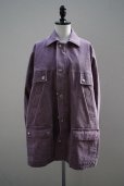 画像5:  AURALEE　 WASHED ORGANIC CANVAS HUNTING BLOUSON　 col. PURPLE