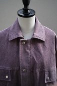 画像6:  AURALEE　 WASHED ORGANIC CANVAS HUNTING BLOUSON　 col. PURPLE