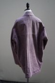 画像7:  AURALEE　 WASHED ORGANIC CANVAS HUNTING BLOUSON　 col. PURPLE