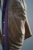 画像10:  AURALEE　 WASHED ORGANIC CANVAS HUNTING BLOUSON　 col. PURPLE