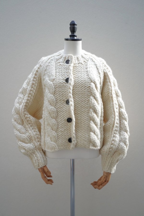 画像1: Oblada　 ALAN CARDIGAN　 col.IVORY