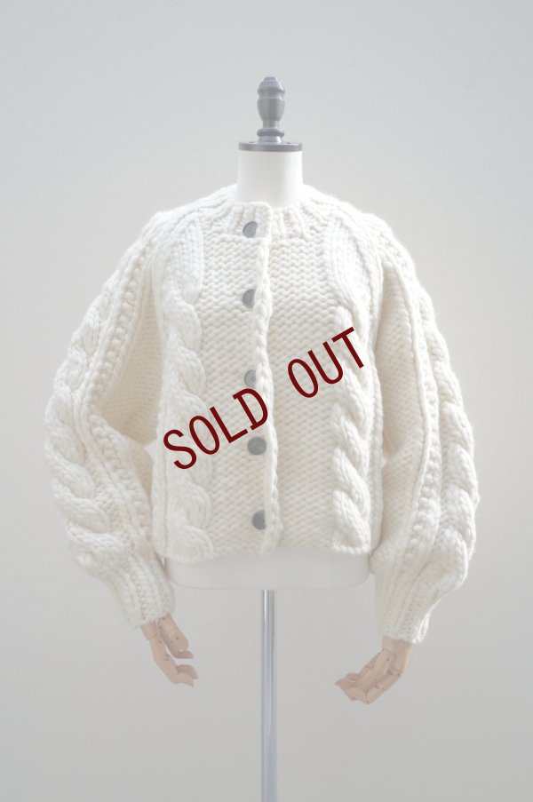 画像1: Oblada　 ALAN CARDIGAN　 col.IVORY