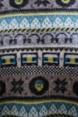 画像6: BOWTE　 FAIRISLE AND BRID ROCK' N' ROLL JACQUARD KNIT　 col.GREY (6)