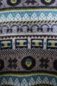 画像6: BOWTE　 FAIRISLE AND BRID ROCK' N' ROLL JACQUARD KNIT　 col.GREY