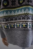 画像7: BOWTE　 FAIRISLE AND BRID ROCK' N' ROLL JACQUARD KNIT　 col.GREY (7)