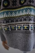 画像7: BOWTE　 FAIRISLE AND BRID ROCK' N' ROLL JACQUARD KNIT　 col.GREY