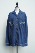 画像14: TANAKA　 WESTERN SHIRT　 col.VINTAGE BLUE