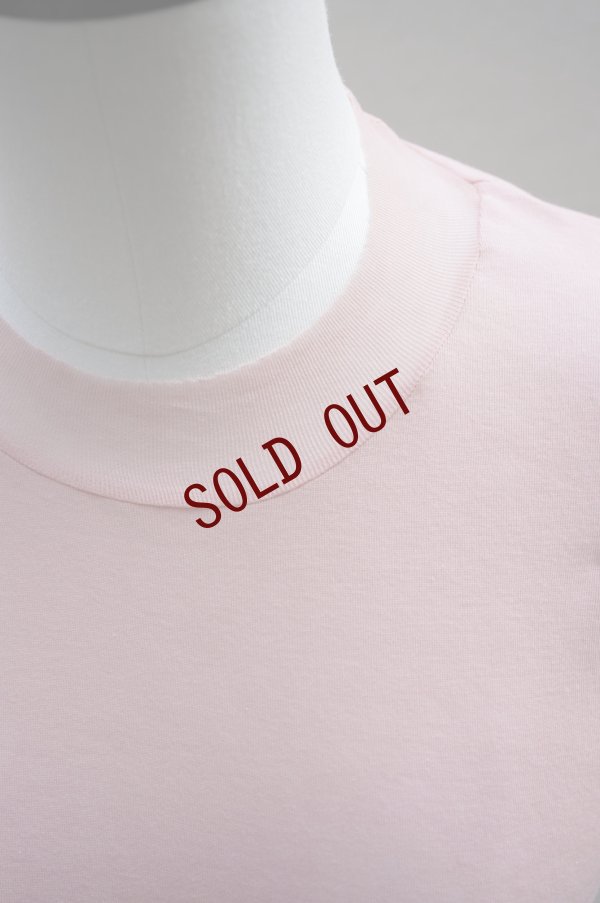 画像2:  AURALEE　  SUPER HIGH GAUGE SHEER RIB  L/S TEE 　 col. LIGHT PINK