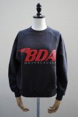 画像1: Oblada　<br>BDA MOTORCYCLE SWEAT　<br>col.BLACK (1)