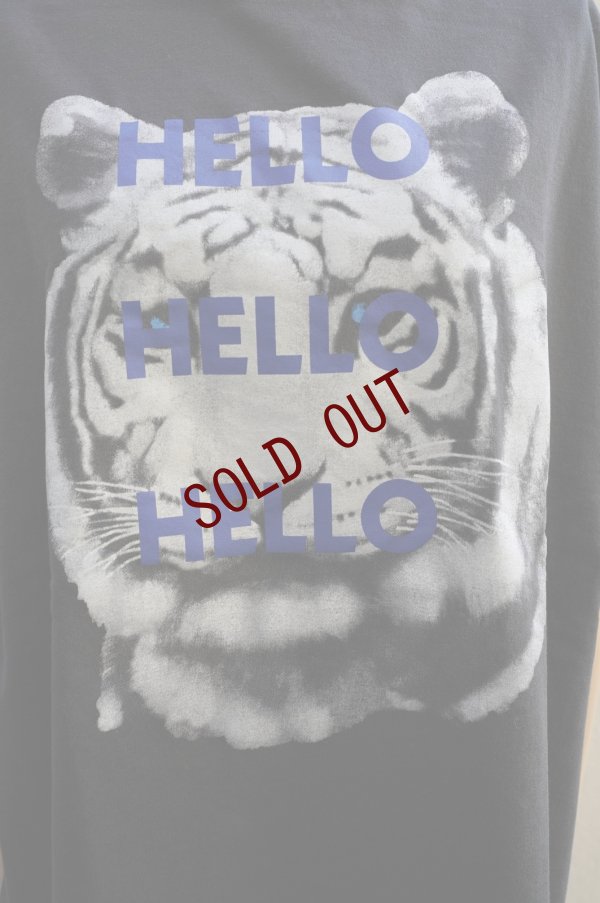 画像2: Oblada　 TIGER TEE　 col.BLACK