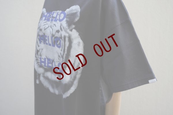 画像3: Oblada　 TIGER TEE　 col.BLACK