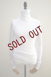 Oblada　 SHEER HIGH NECK　 col.WHITE