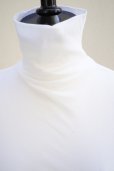 画像2: Oblada　<br>SHEER HIGH NECK　<br>col.WHITE (2)