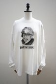 画像1: Oblada　<br>UNCLE LONG TEE　<br>col.WHITE (1)