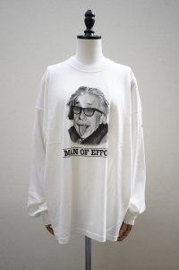 Oblada　 UNCLE LONG TEE　 col.WHITE