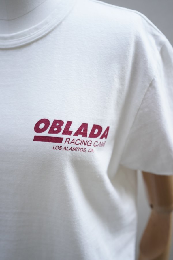 画像3: Oblada　 OBLADA RACING TEE　 col.WHITE