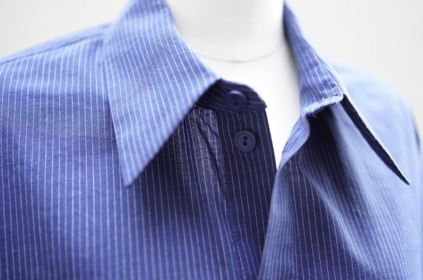 画像3: toogood　 THE CUTLER SHIRT - COOK STRIPE　 col.BLUE/WHITE STRIPES