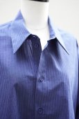画像4: toogood　 THE CUTLER SHIRT - COOK STRIPE　 col.BLUE/WHITE STRIPES