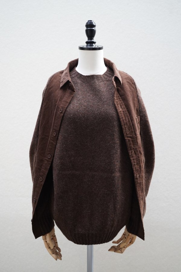 画像1: BLESS　 N°80 Fryingshirtsweater　 col.Brown