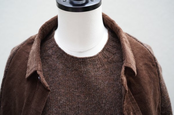 画像2: BLESS　 N°80 Fryingshirtsweater　 col.Brown