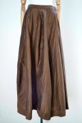 humoresque　　 volume skirt　 col.brown