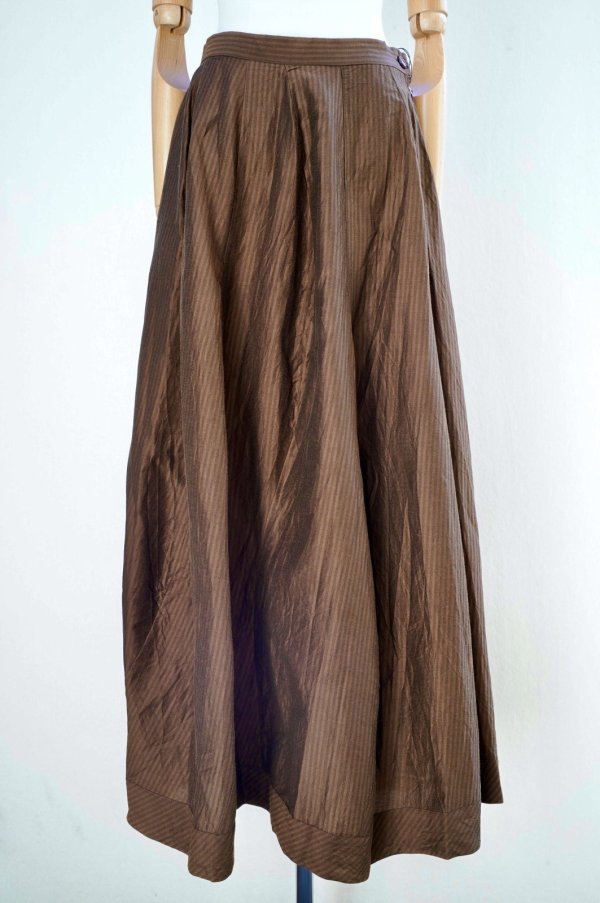 画像1: humoresque　　 volume skirt　 col.brown